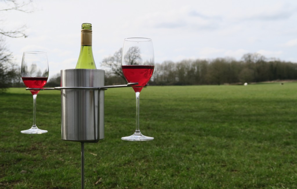 Camping Wine Holder | Meet the Trudgians